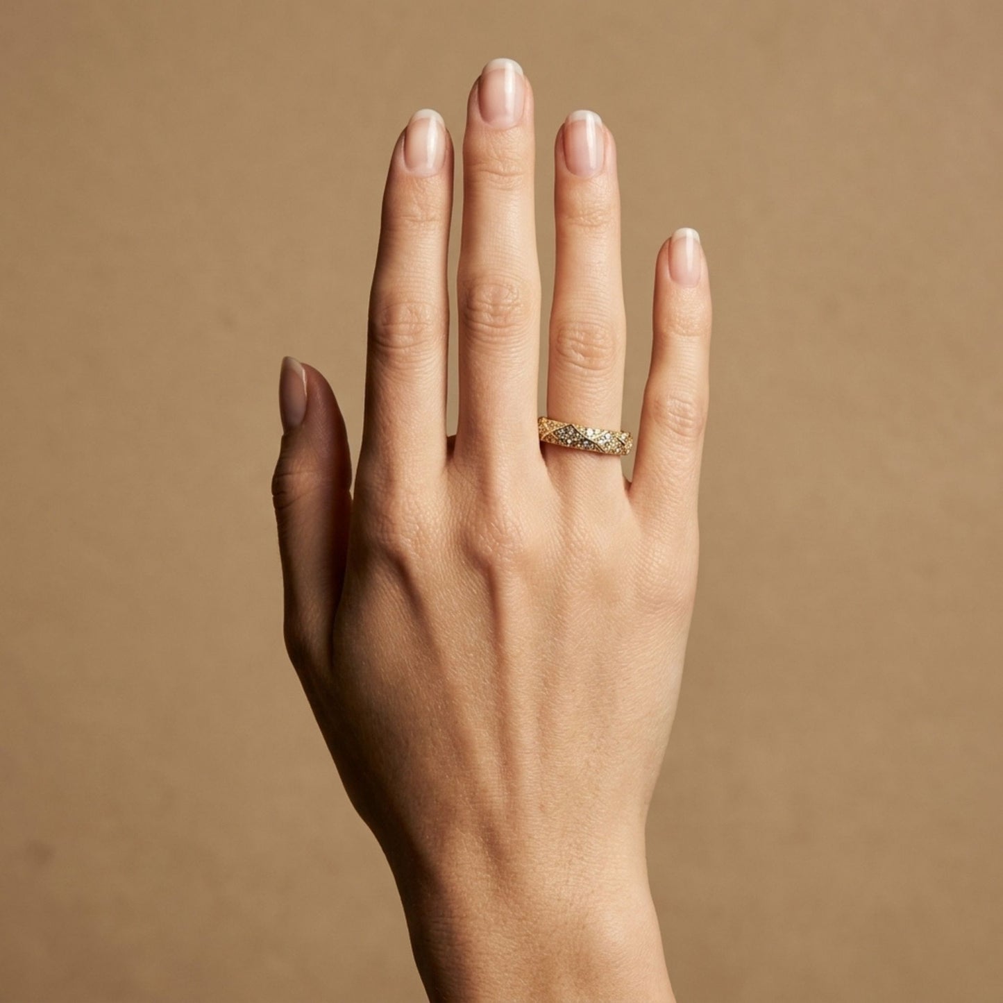 14K 0.37cttw Round White Diamond Ring