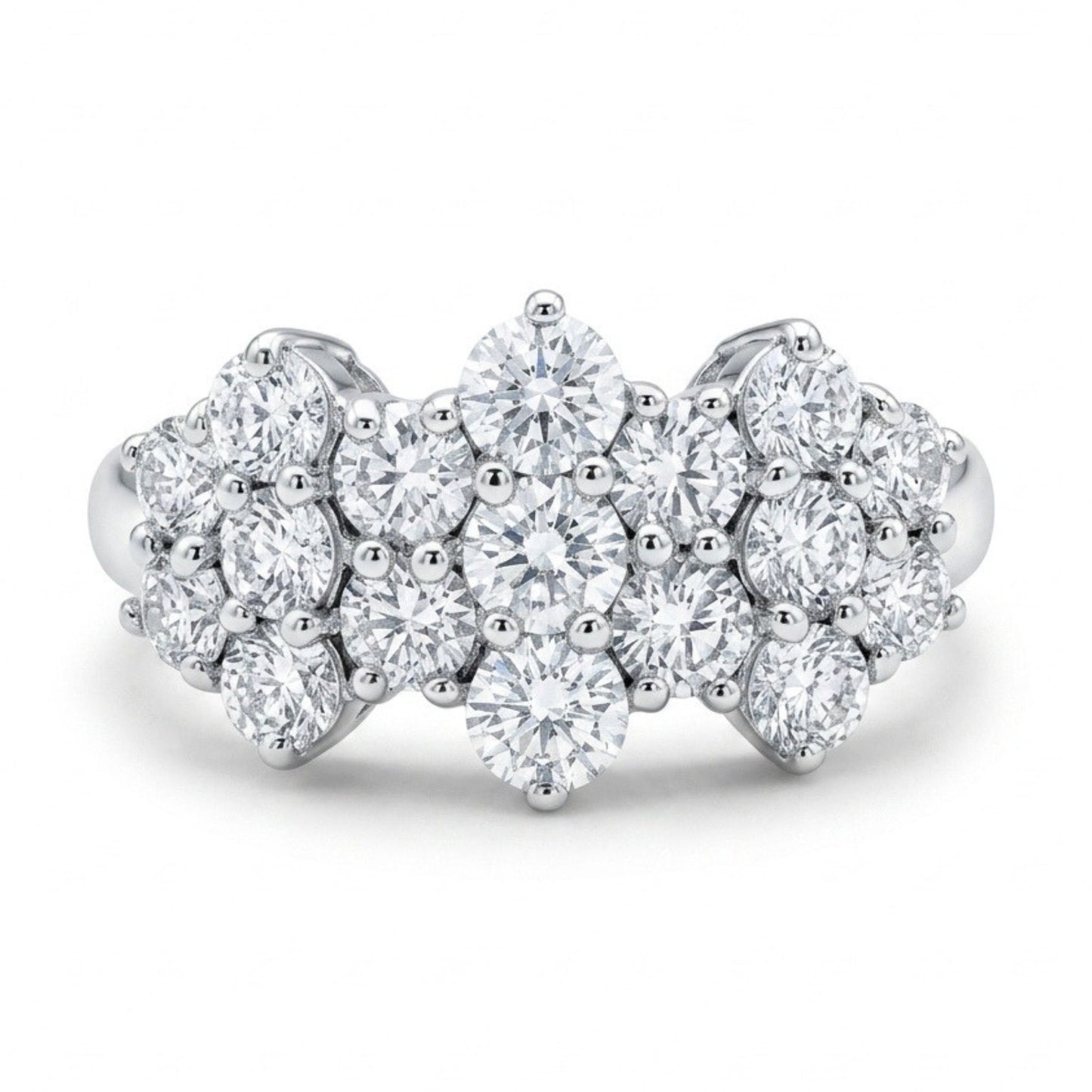 18K 1.20cttw Round White Diamond Ring