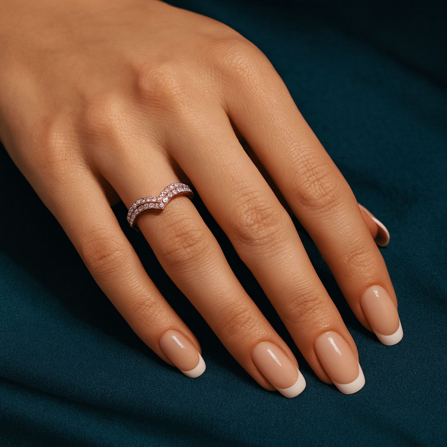 14K 0.53cttw Pink Diamond Wonder Ring