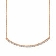 Load image into Gallery viewer, 14K 1.00cttw VS Diamond Smile Necklace