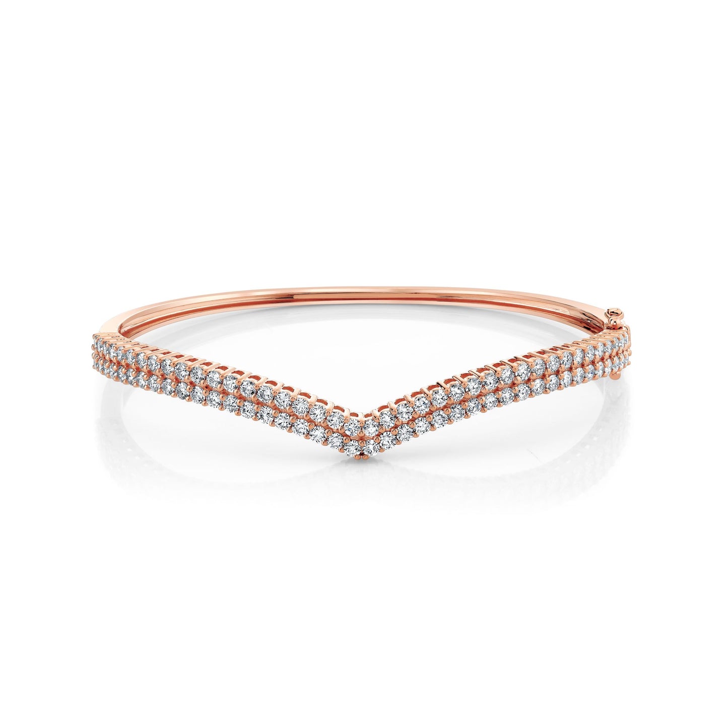 14K 2.78cttw VS Diamond Wonder Bangle