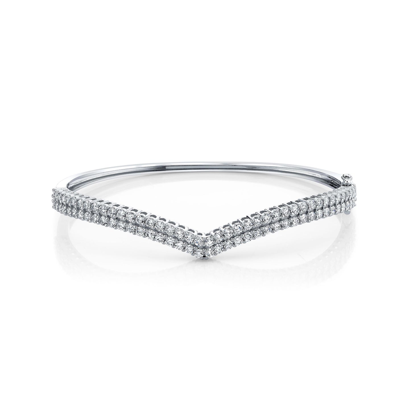 TVON 14K 2.78cttw VS Diamond Wonder Bangle