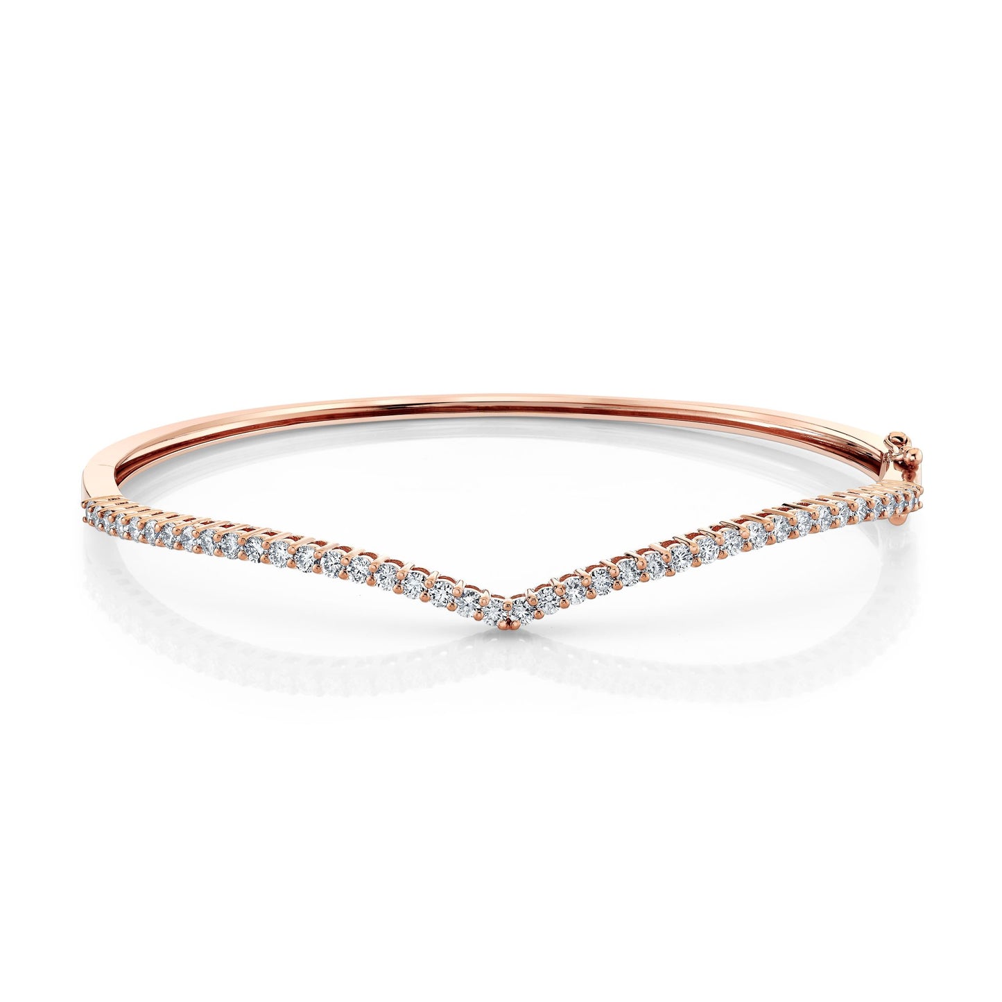 14K 1.39cttw VS Diamond Wonder Bangle