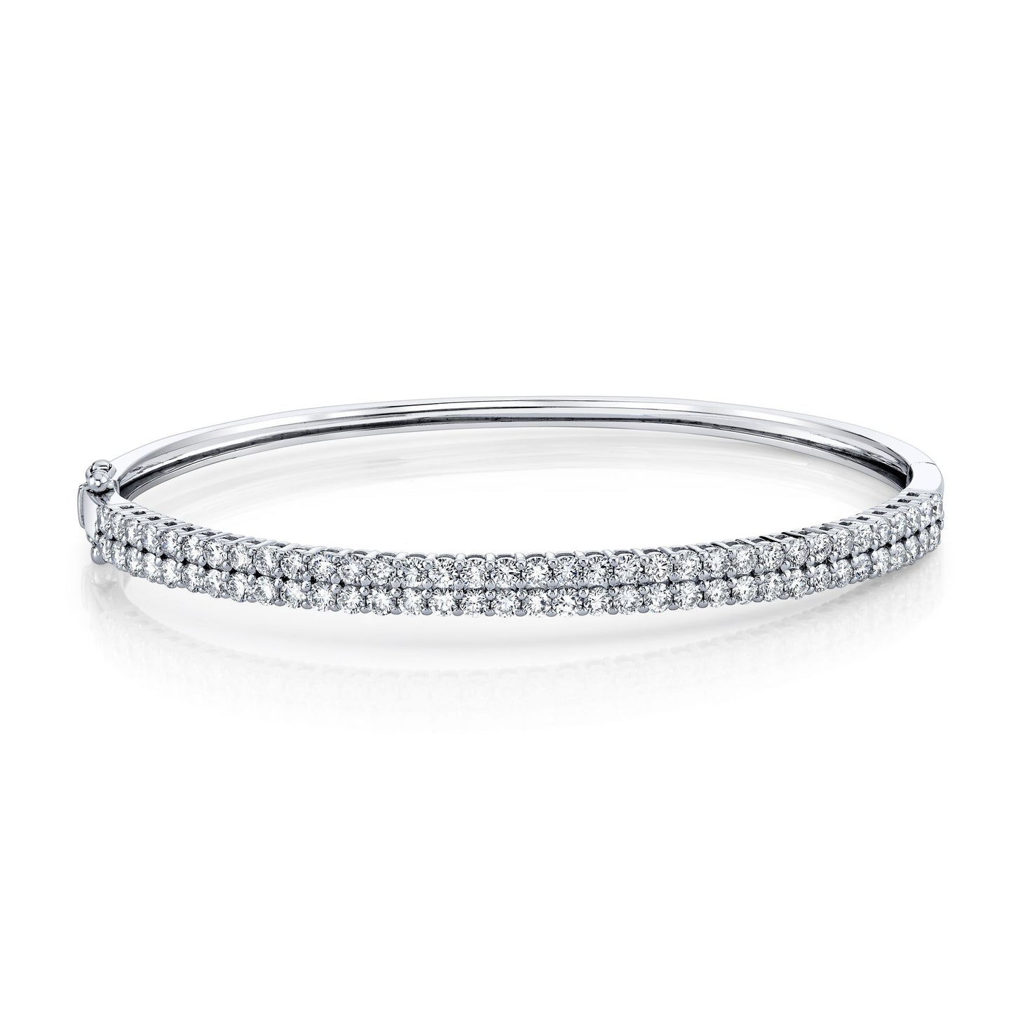TVON 14K 3.22cttw VS Diamond Bangle