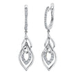 Load image into Gallery viewer, 14K 0.49cttw VS White Diamond Drop Earrings