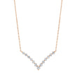 Load image into Gallery viewer, 14K 1.06cttw VS White Diamond Wonder Necklace