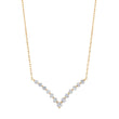 Load image into Gallery viewer, 14K 1.06cttw VS White Diamond Wonder Necklace
