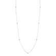 Load image into Gallery viewer, 14K 0.55cttw VS White Diamond Station Necklace