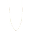 Load image into Gallery viewer, 14K 0.55cttw VS White Diamond Station Necklace