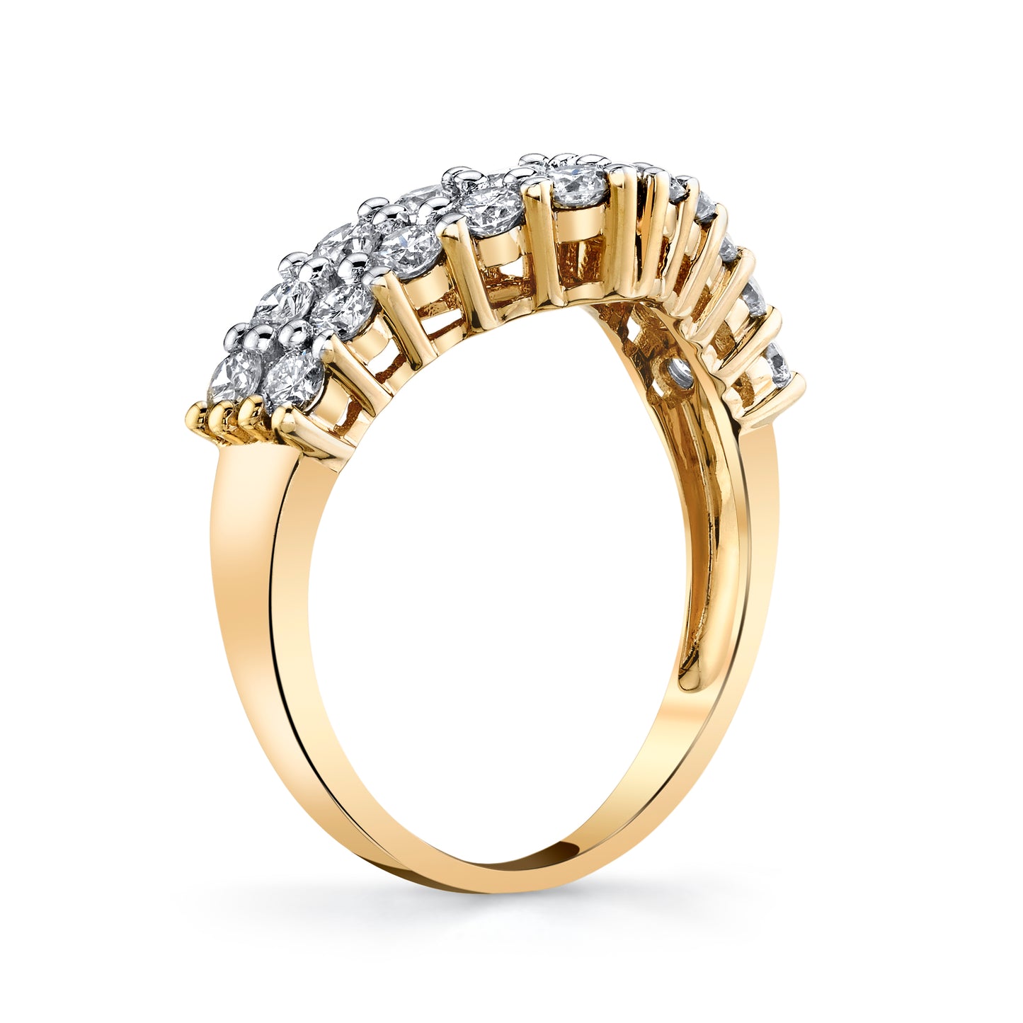 14K 1.03cttw VS White Diamond Wonder Ring
