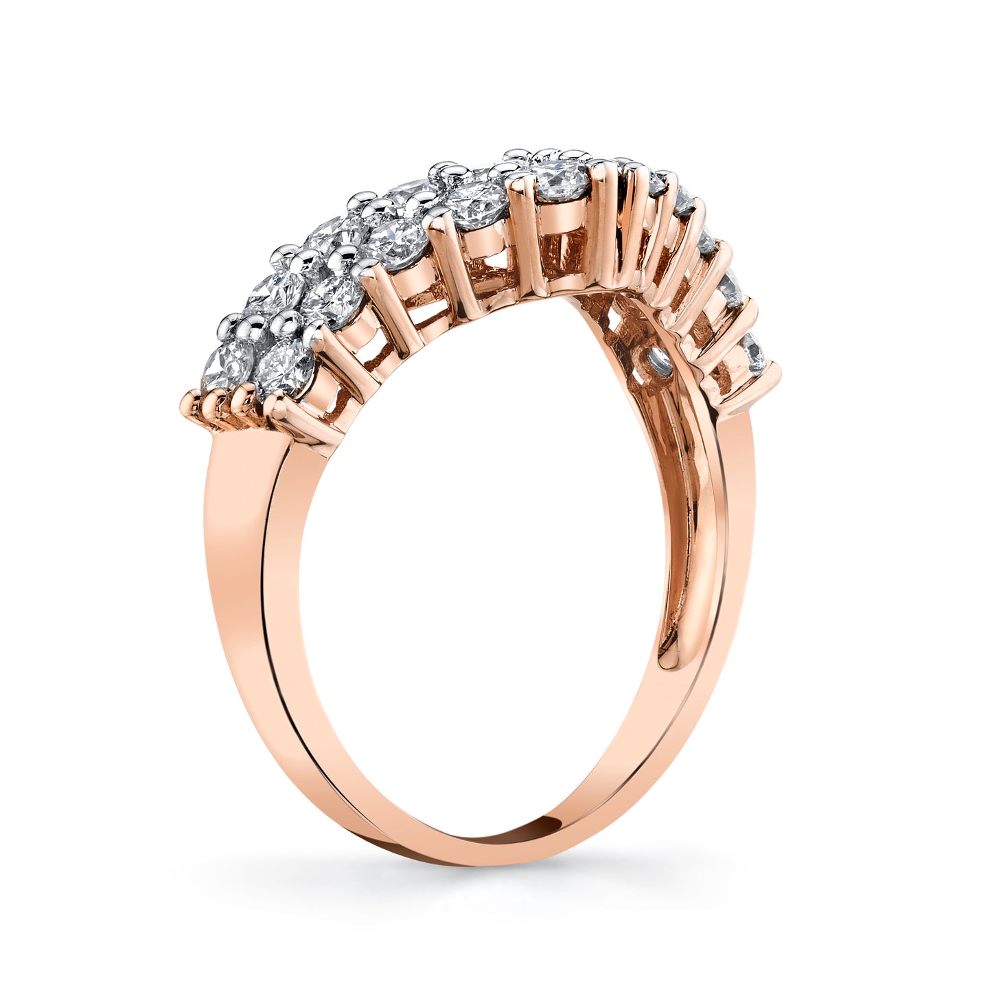 14K 1.03cttw VS White Diamond Wonder Ring