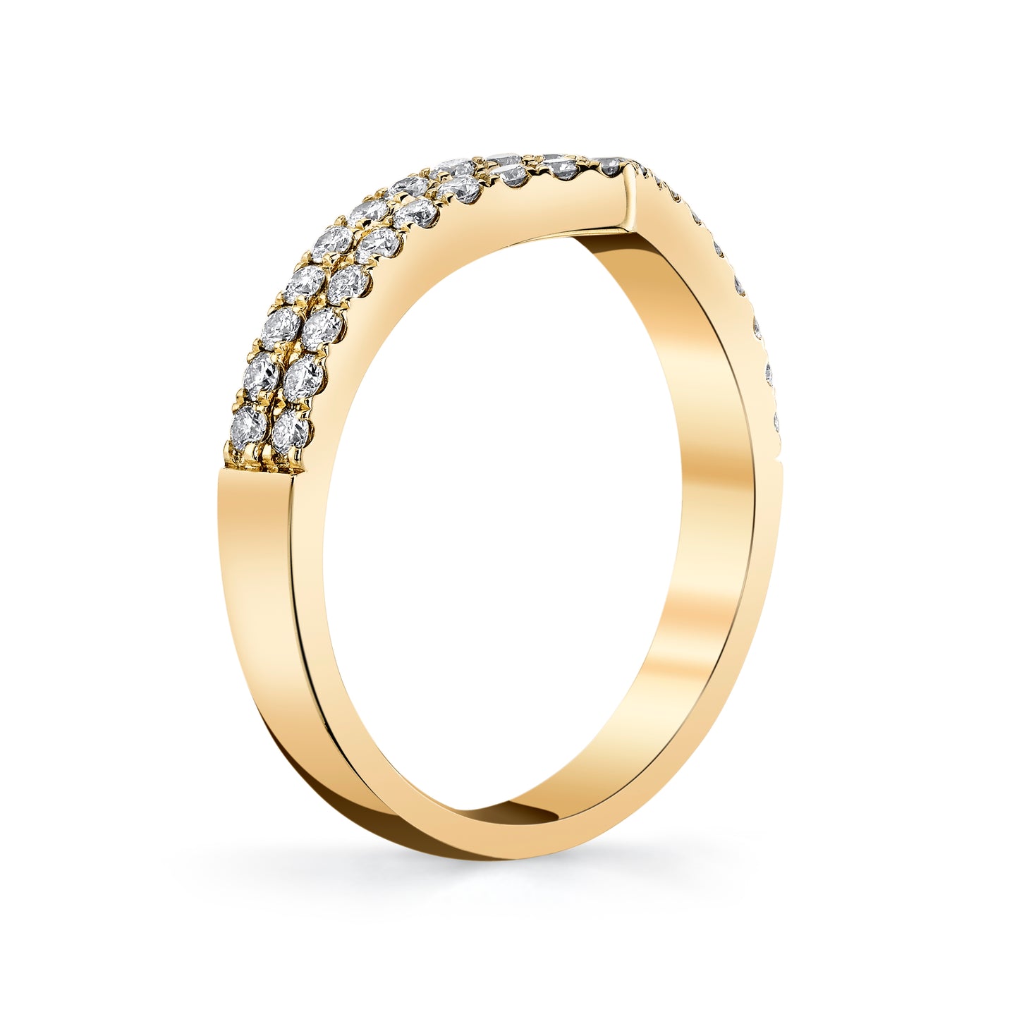 14K 0.53cttw VS White Diamond Wonder Ring