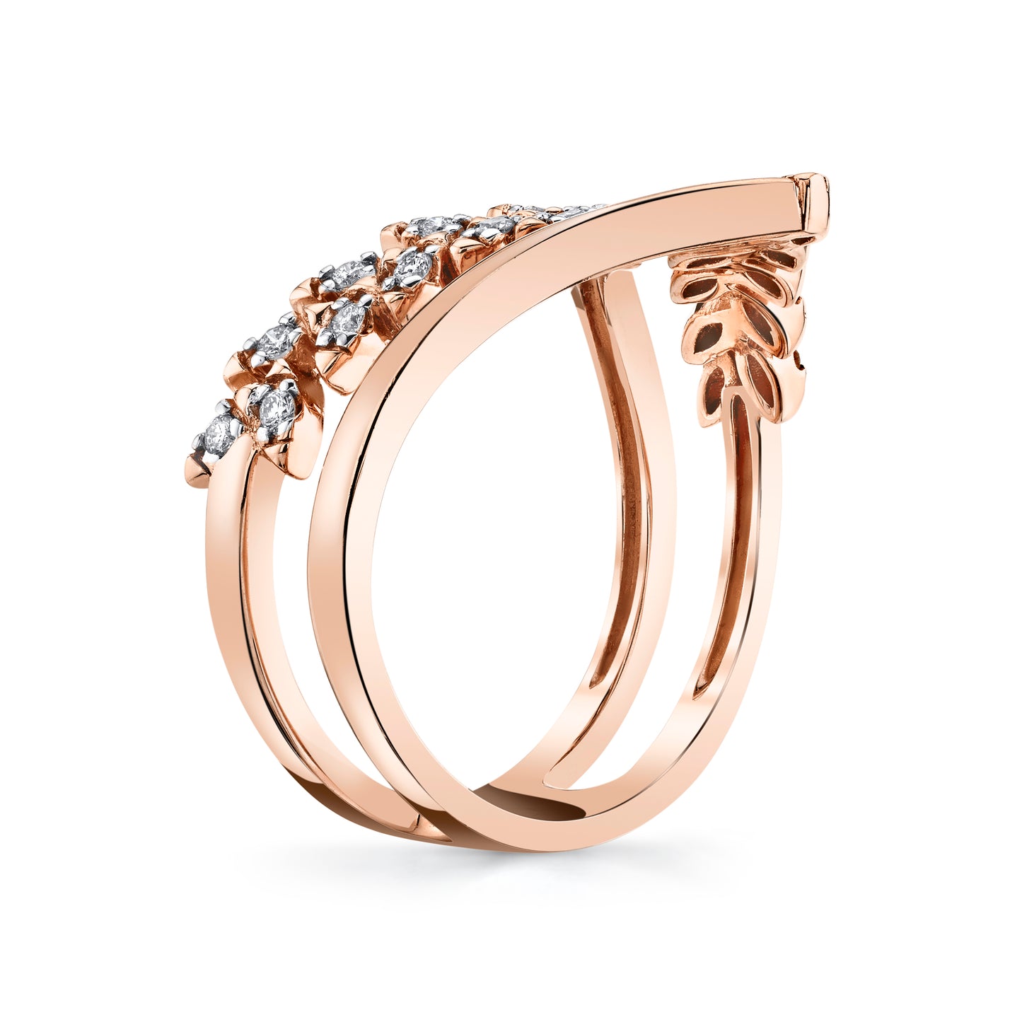 14K 0.20cttw VS White Diamond Wonder Ring