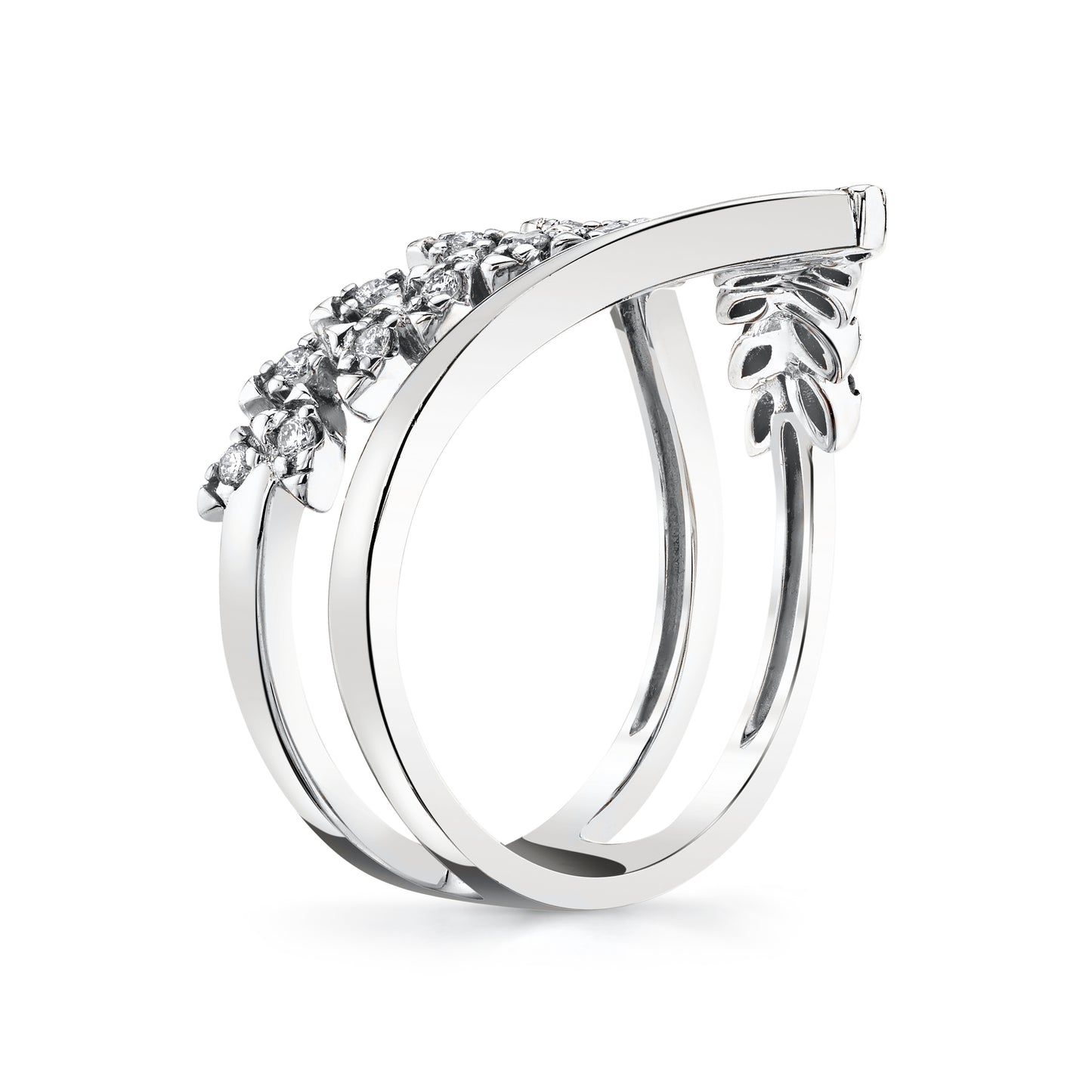 14K 0.20cttw VS White Diamond Wonder Ring