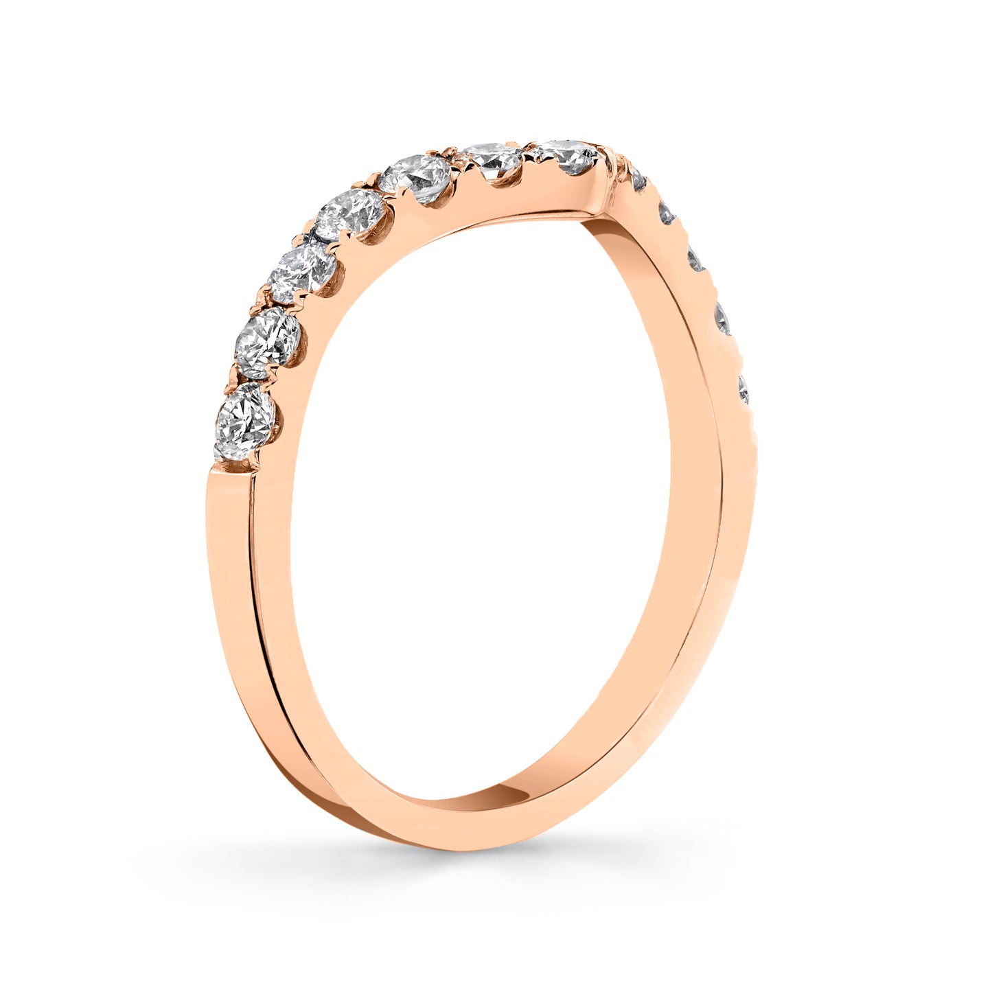 14K 0.60cttw VS White Diamond Wonder Ring