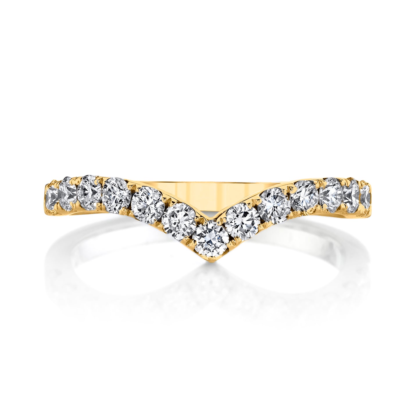 14K 0.60cttw VS White Diamond Wonder Ring