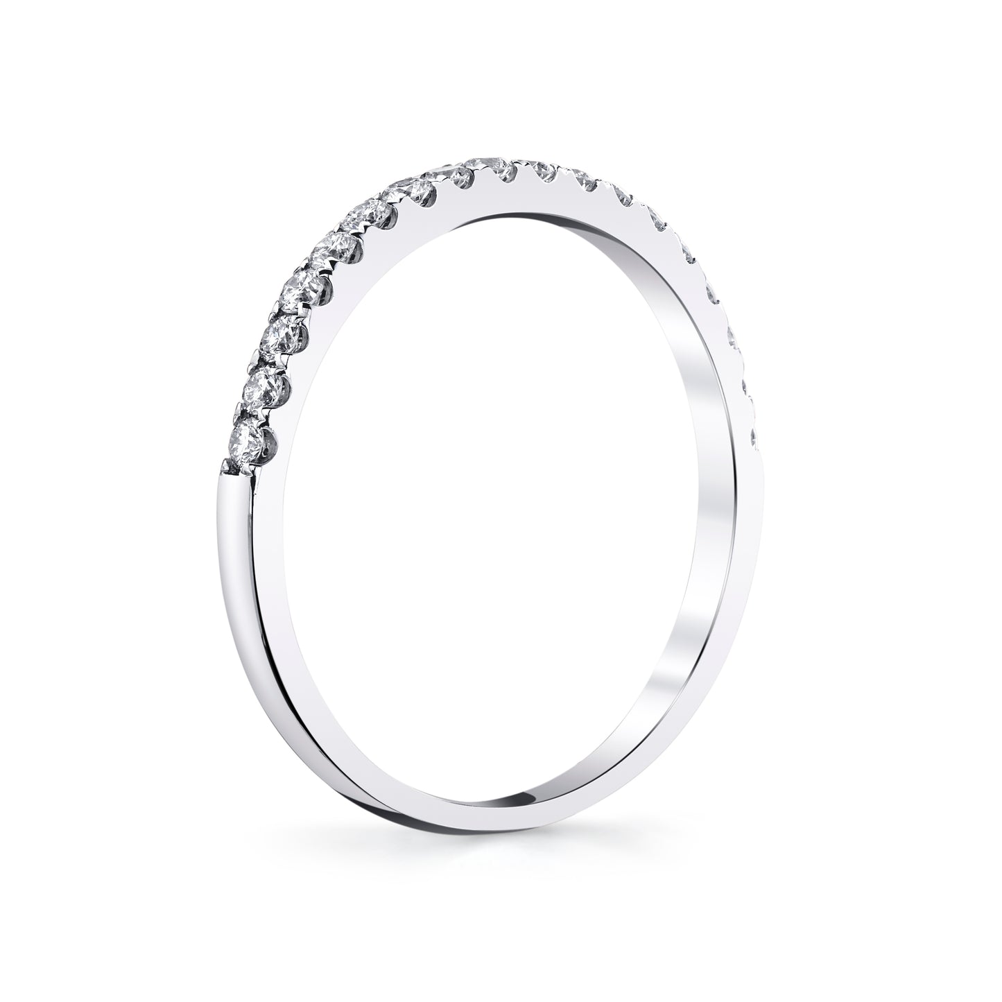 Classic VS White Diamond Band Ring