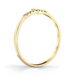 Load image into Gallery viewer, 14K 0.10cttw VS Diamond Cross Ring
