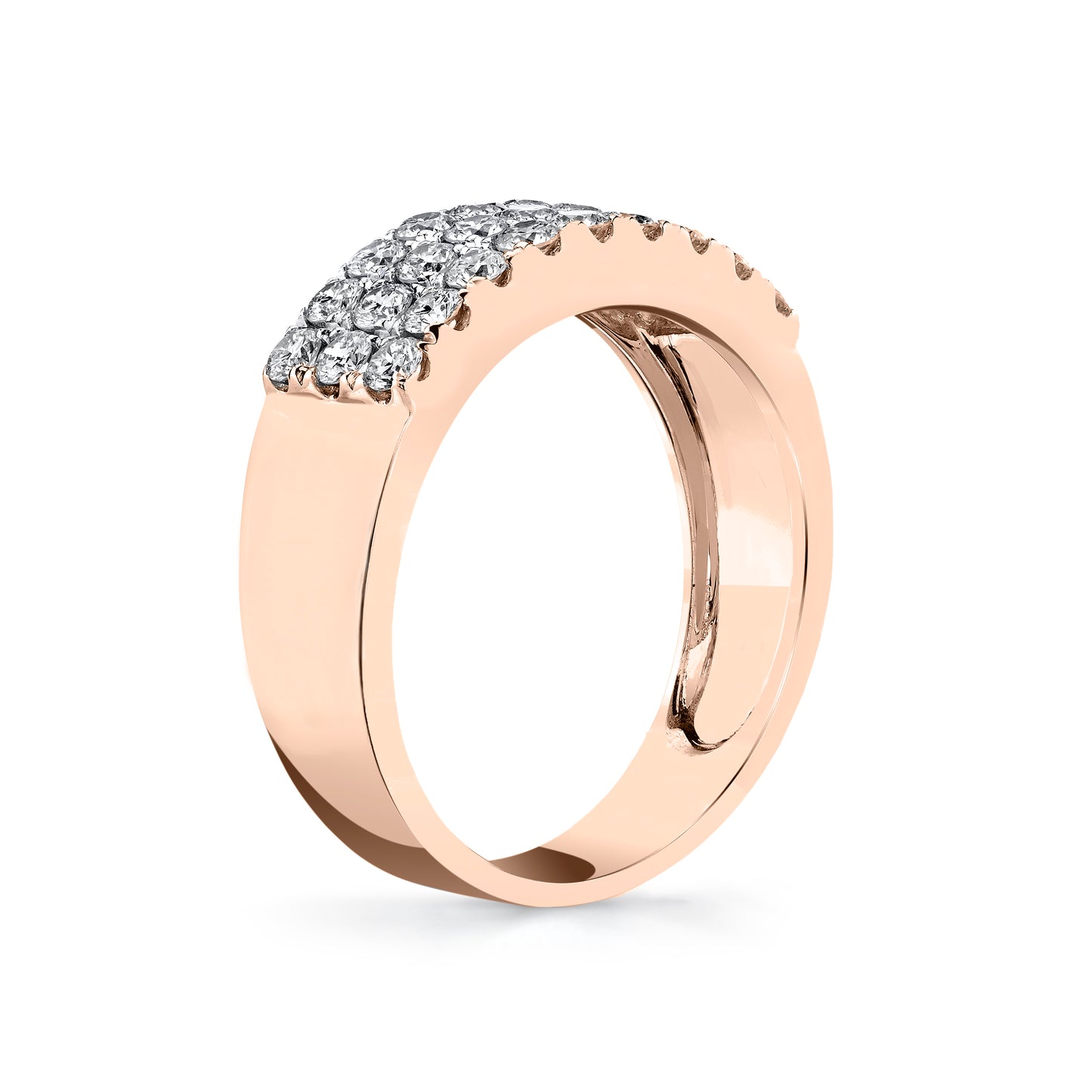 TVON 14K 1.09cttw VS Diamond Band Ring