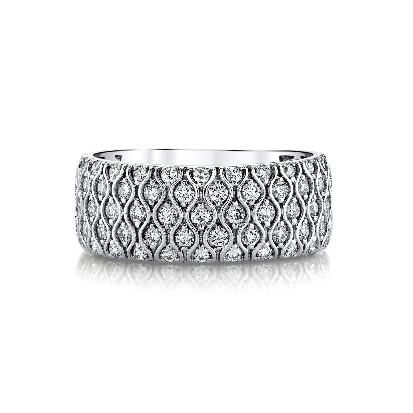 TVON 14K 1.30cttw VS Diamond Band Ring