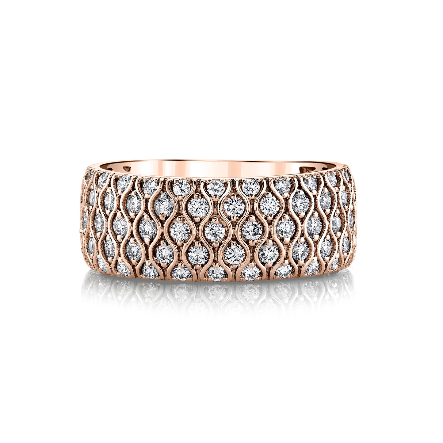 TVON 14K 1.30cttw VS Diamond Band Ring