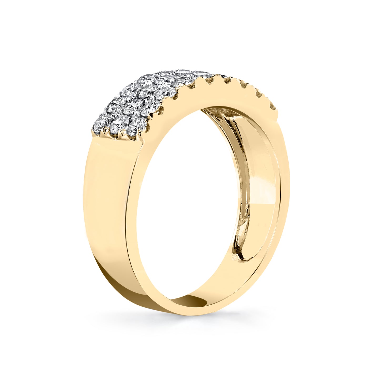 TVON 14K 1.09cttw VS Diamond Band Ring