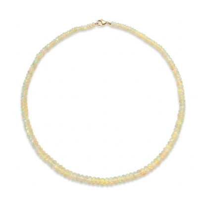 14K 45.00cttw Crystal Opal Necklace