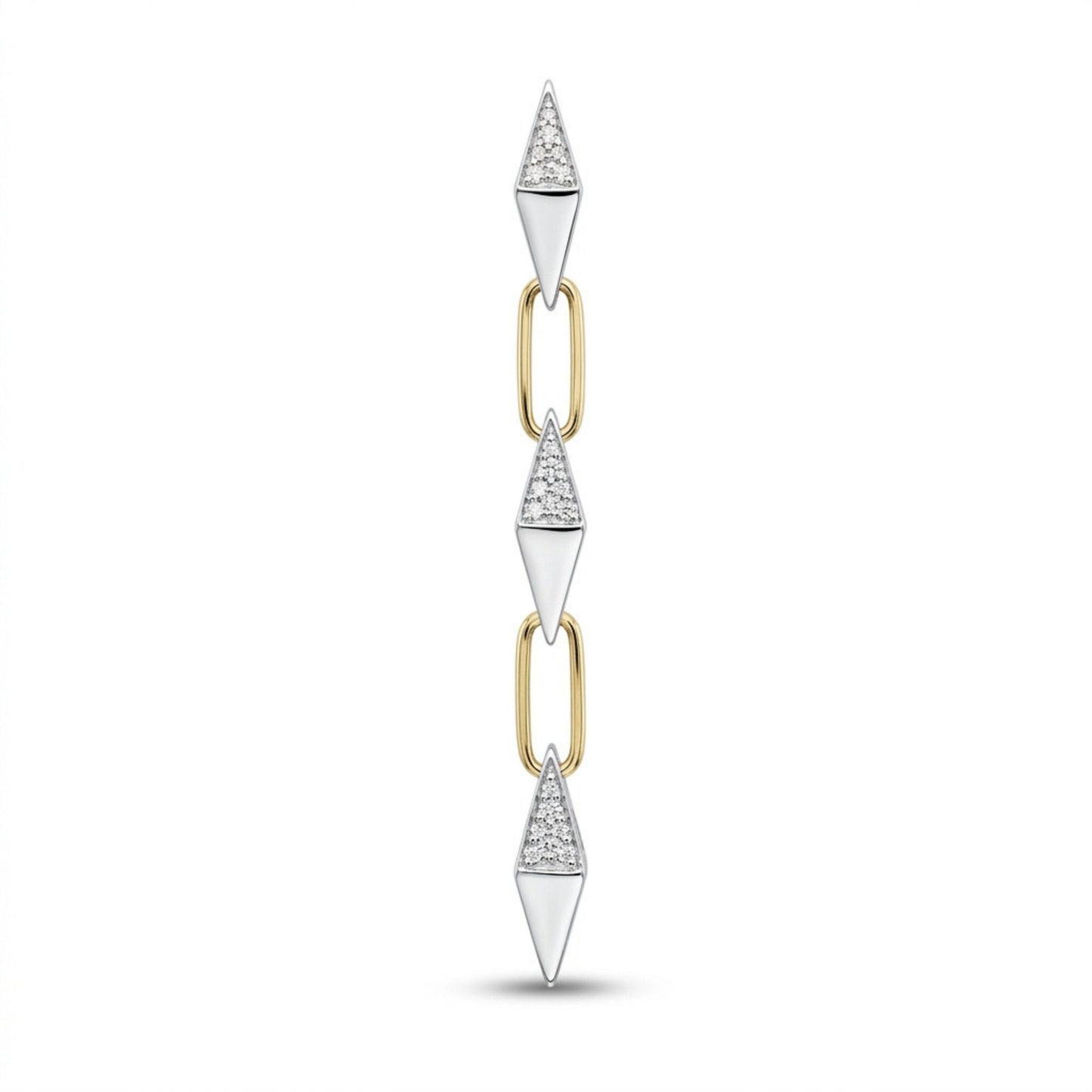 14K 0.13cttw Round VS White Diamond Pendant