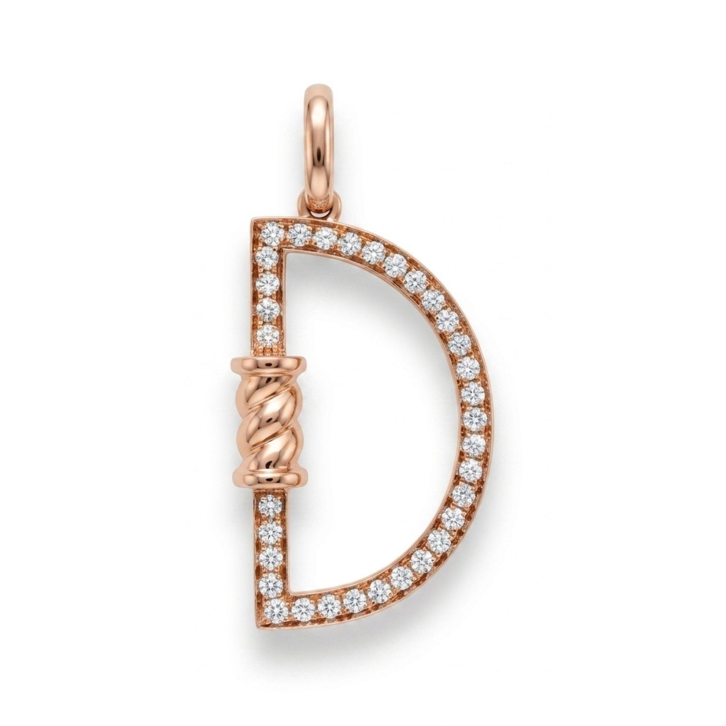 14K 0.24cttw Round VS White Diamond Pendant