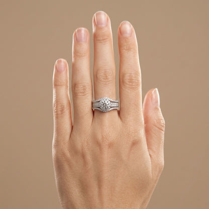 14K 0.50ct Round VS White Diamond 0.95cttw VS White Diamonds Ring