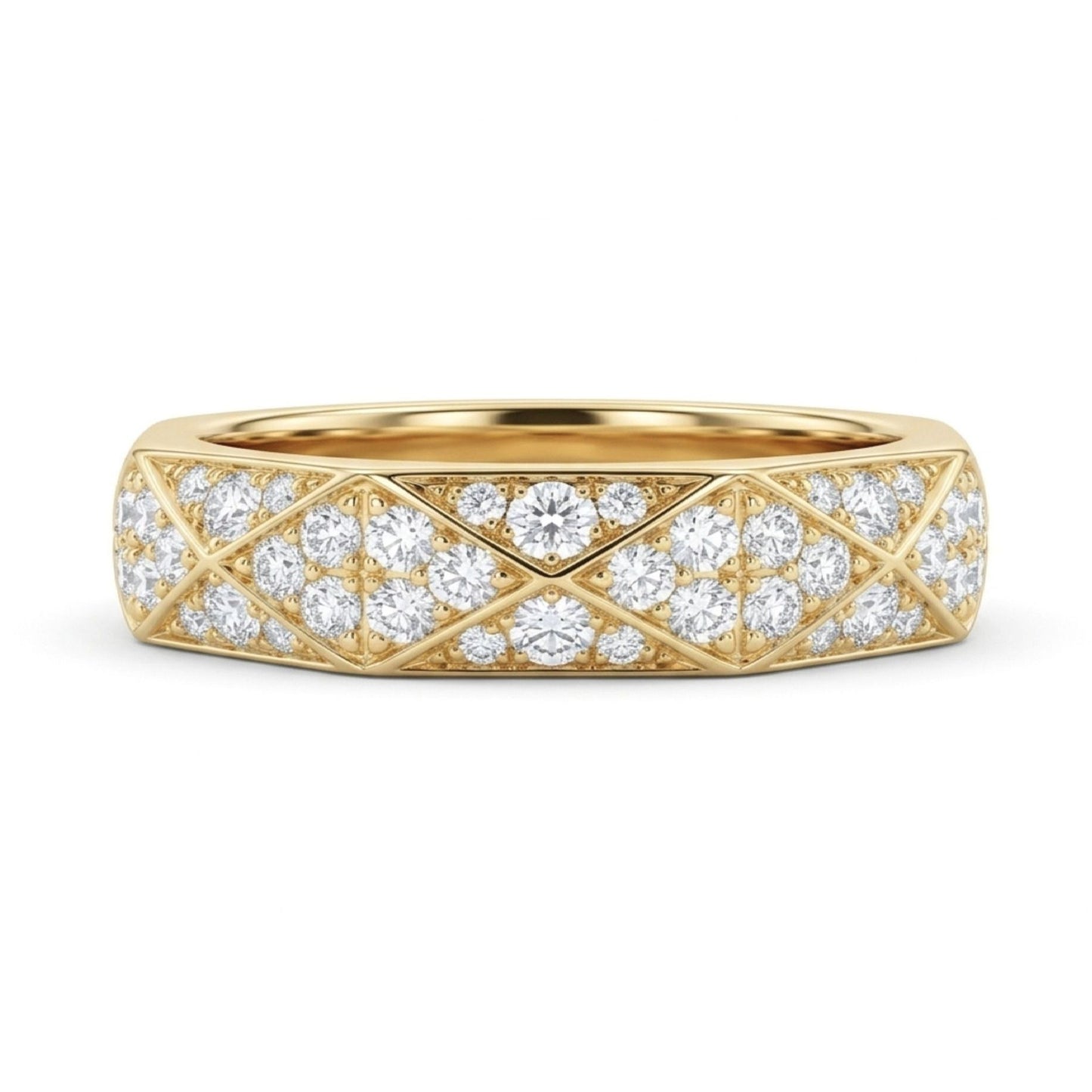 14K 0.37cttw Round White Diamond Ring