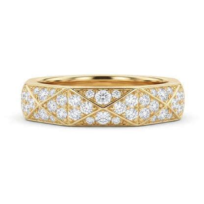 14K 0.37cttw Round White Diamond Ring