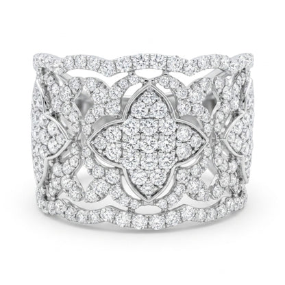 18K 2.00cttw Round White Diamond Ring