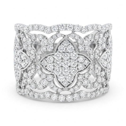18K 2.00cttw Round White Diamond Ring
