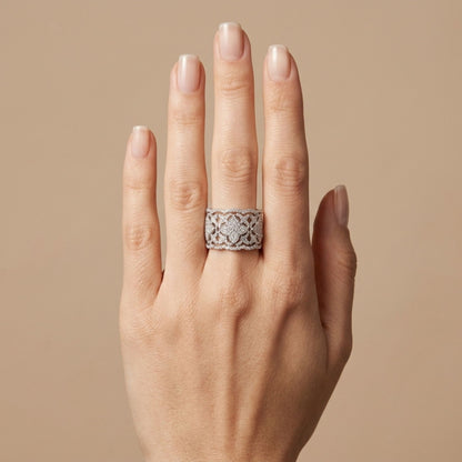 18K 2.00cttw Round White Diamond Ring
