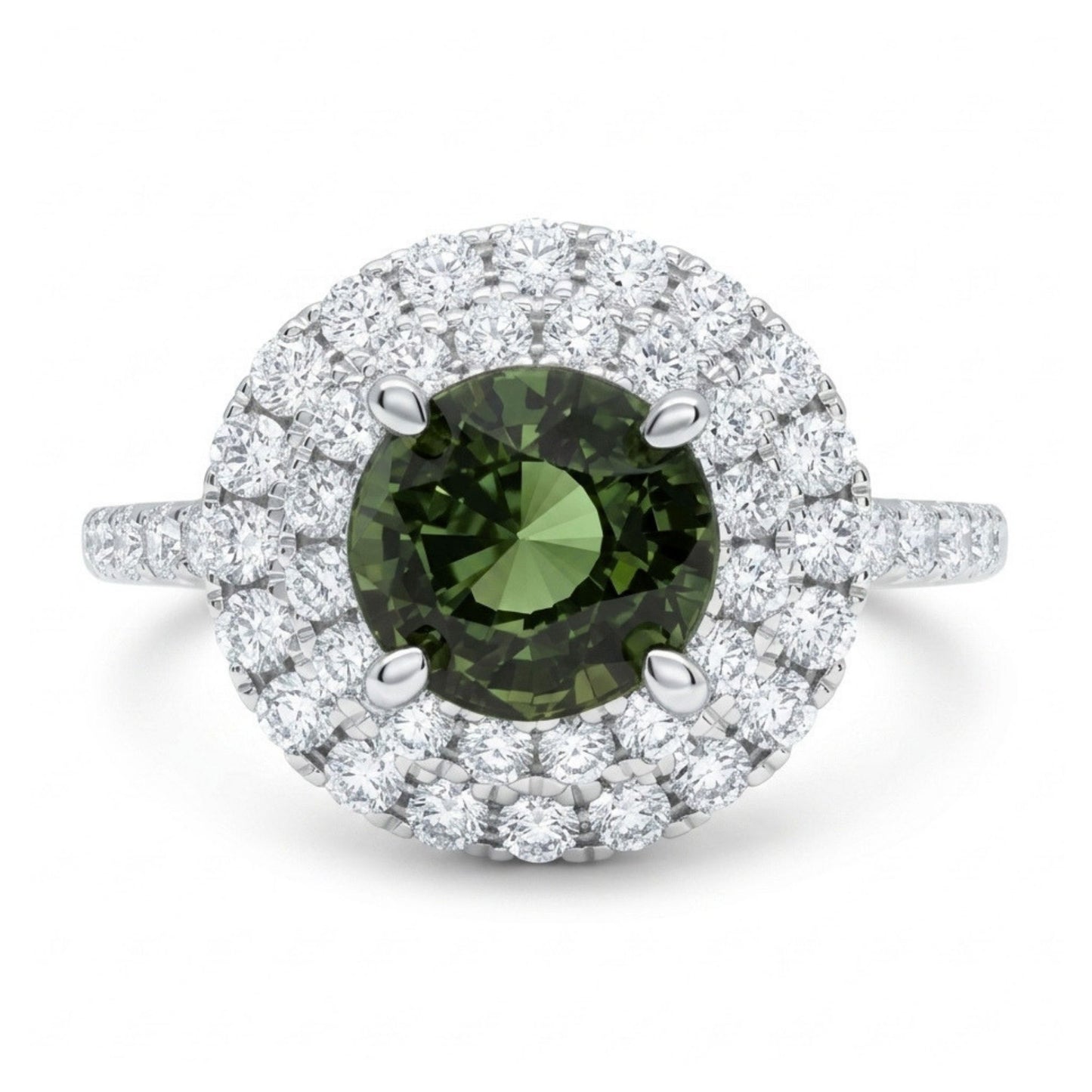 14K 1.20ct Oval Alexandrite 0.68cttw VS White Diamonds Ring GIA #7548629712