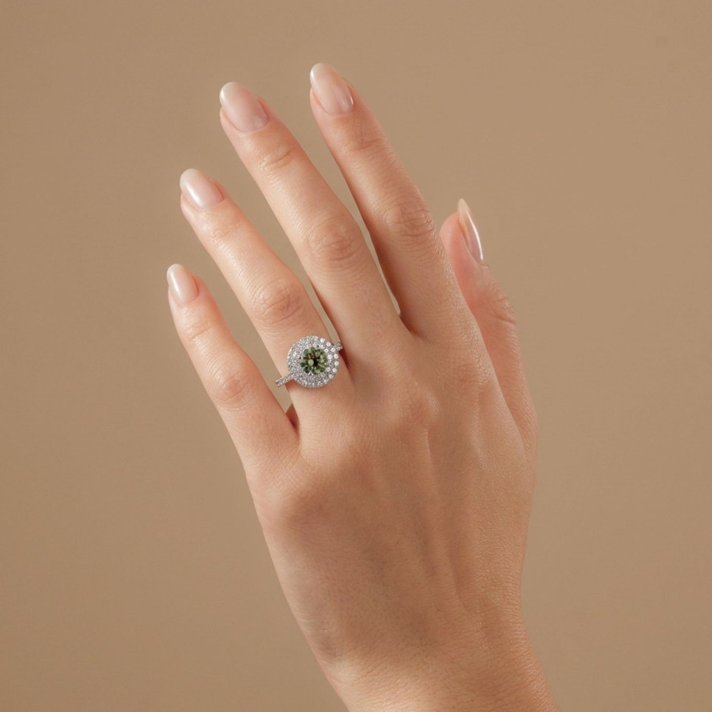 14K 1.20ct Oval Alexandrite 0.68cttw VS White Diamonds Ring GIA #7548629712