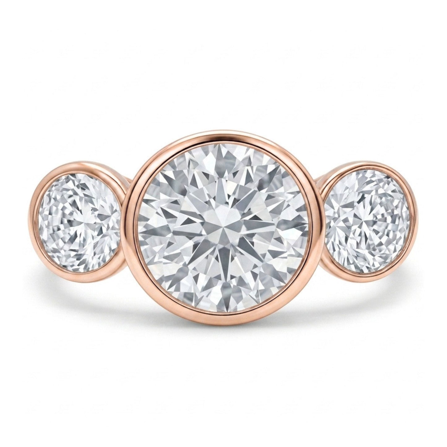 14K 1.61cttw Round VS White Diamonds Ring