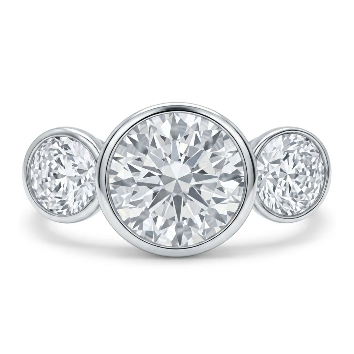 14K 1.61cttw Round VS White Diamonds Ring