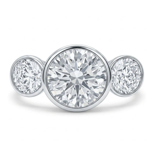 14K 1.61cttw Round VS White Diamonds Ring