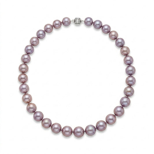 14K 12-14mm Freshwater Pink Pearl Necklace