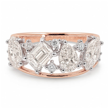 14K 2.10cttw VS White Diamond 0.16cttw VS White Diamonds Ring