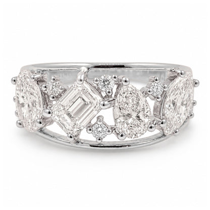 14K 2.10cttw VS White Diamond 0.16cttw VS White Diamonds Ring