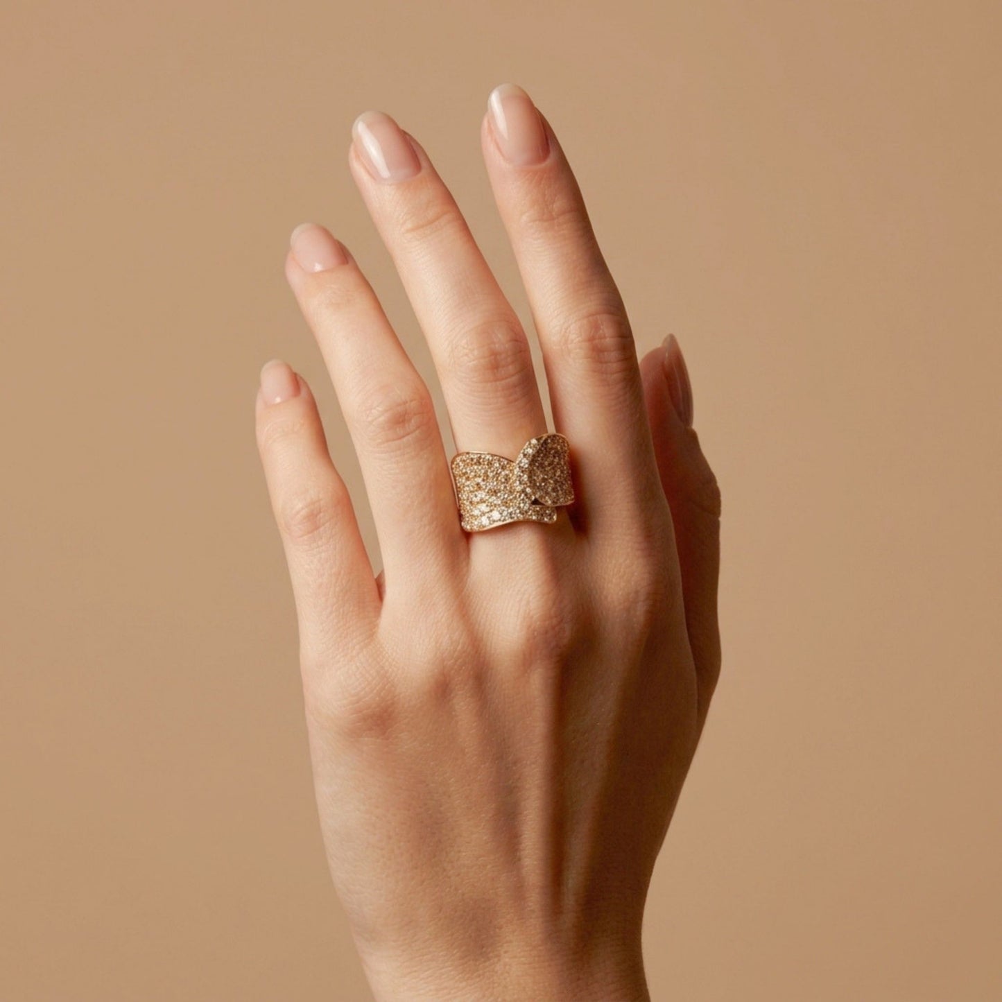 14K 3.00cttw Round VS Light Yellow Diamond Band Ring