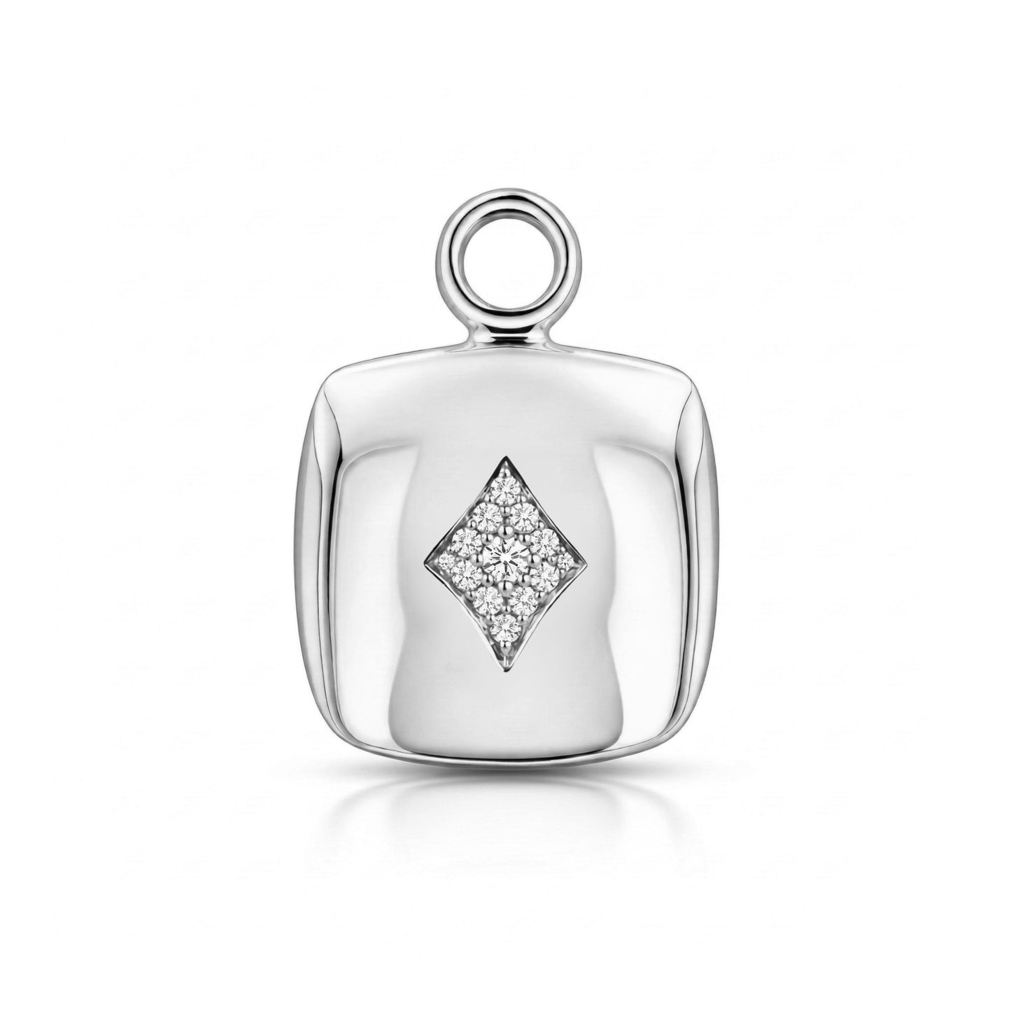 14K Customizable Playing Card Pendant