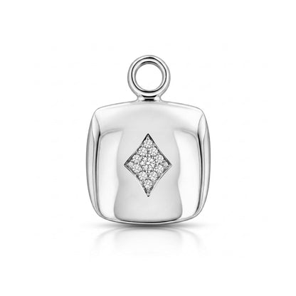 14K Customizable Playing Card Pendant