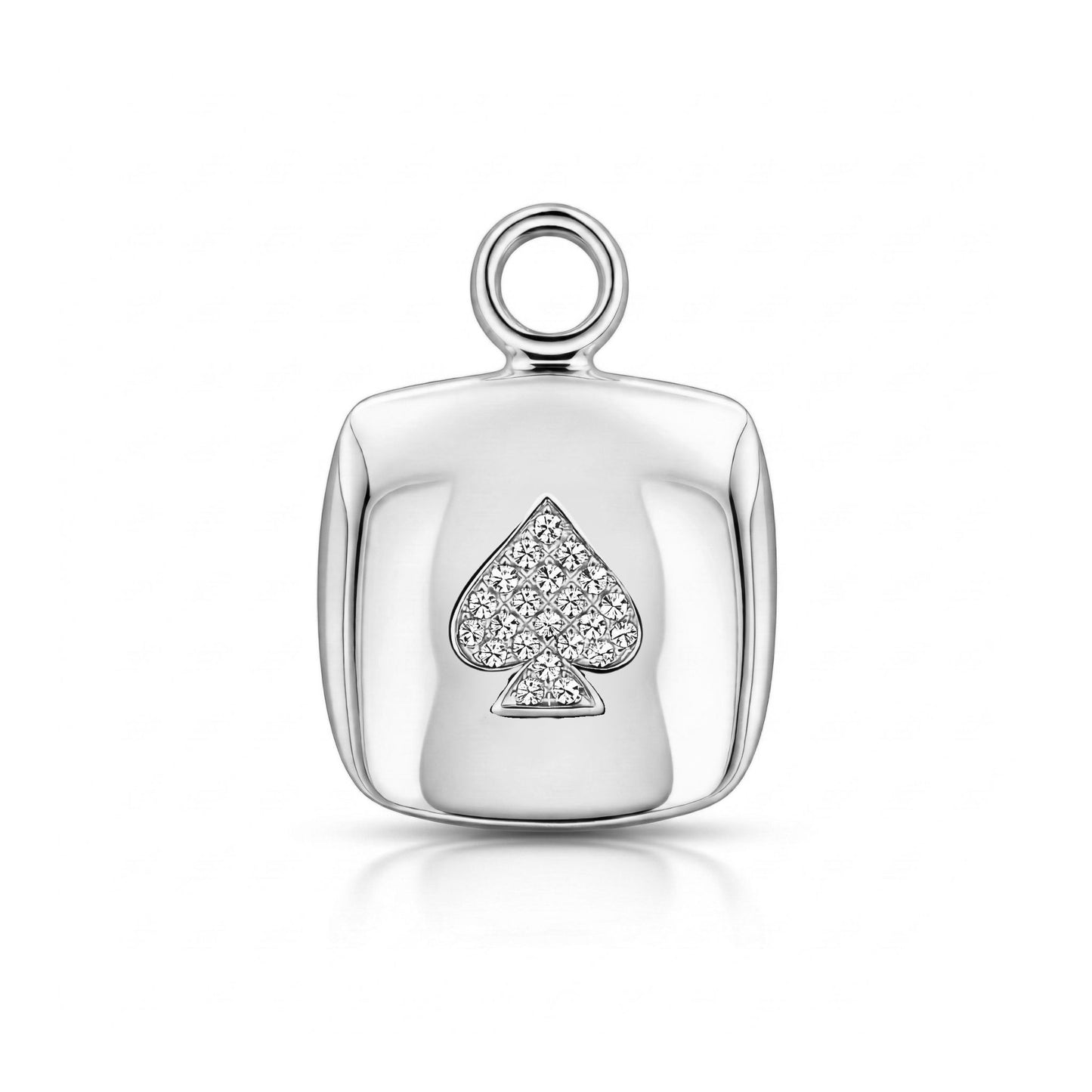 14K Customizable Playing Card Pendant