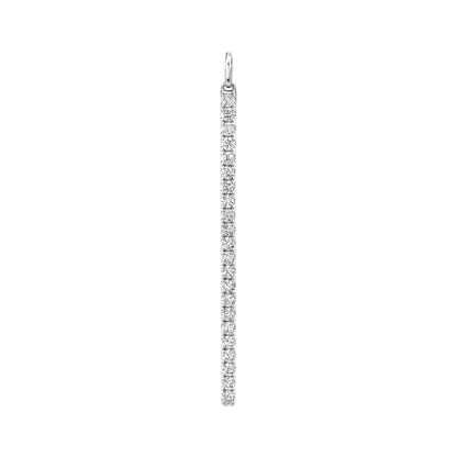 14K 1.01cttw VS White Diamonds Stiletto Pendant