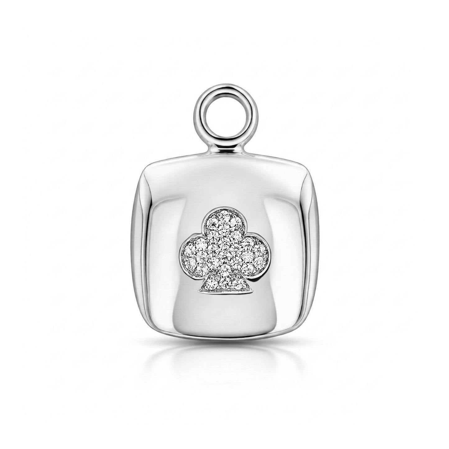 14K Customizable Playing Card Pendant