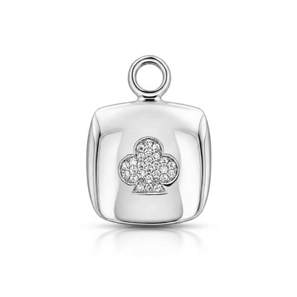 14K Customizable Playing Card Pendant